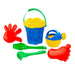 Cavallino Toys - Cavallino Klassieke Emmerset Blauw 7dlg.