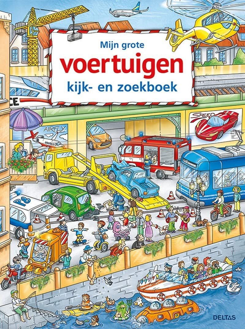 Mijn grote voertuigen kijk-en zoekboek