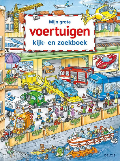 Mijn grote voertuigen kijk-en zoekboek