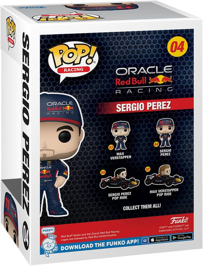 Funko POP! Vinyl: Formula 1- Sergio Perez - Red Bull F1 - Collectable Vinyl Figure - Gift Idea - Official Merchandise - Toys for Kids & Adults - Sports Fans - Model Figure for Collectors and Display