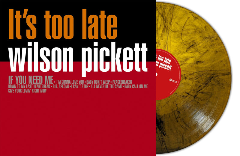 Wilson Pickett: Its Too Late (Orange Marble)