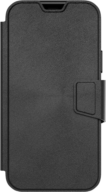 Tech 21 EvoLite Wallet Case for iPhone 12-3 card slot wallet, Black