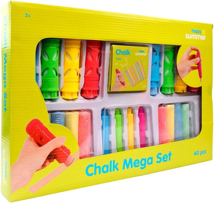 Happy Summer Chalk Mega Set 40 pcs. (303202