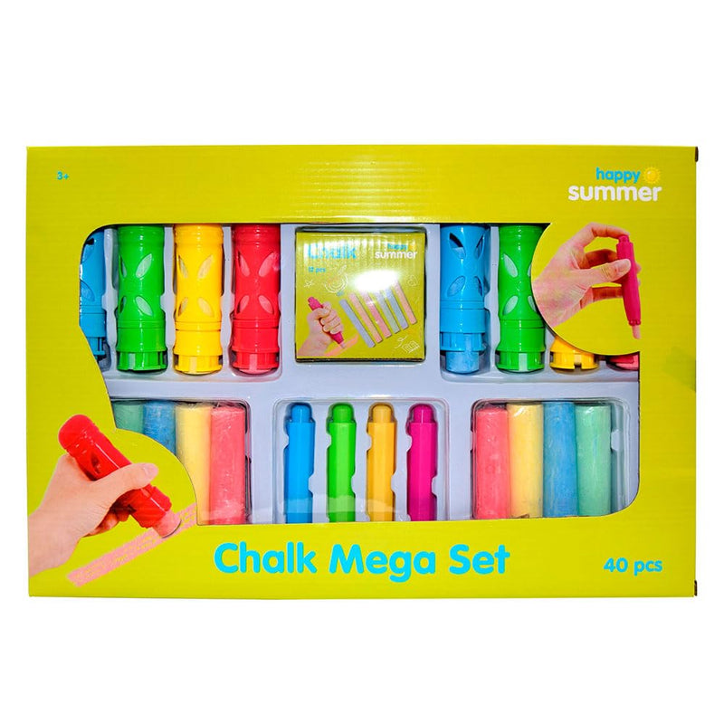 Happy Summer Chalk Mega Set 40 pcs. (303202