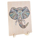 Grafix Contourpuzzel van hout 137 el. olifant