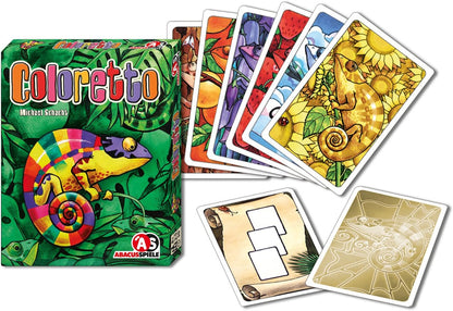 Abacus Spiele ABA08132 Coloretto Jubiläumsedition Card Game