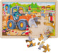 Construction Site Insert Puzzle