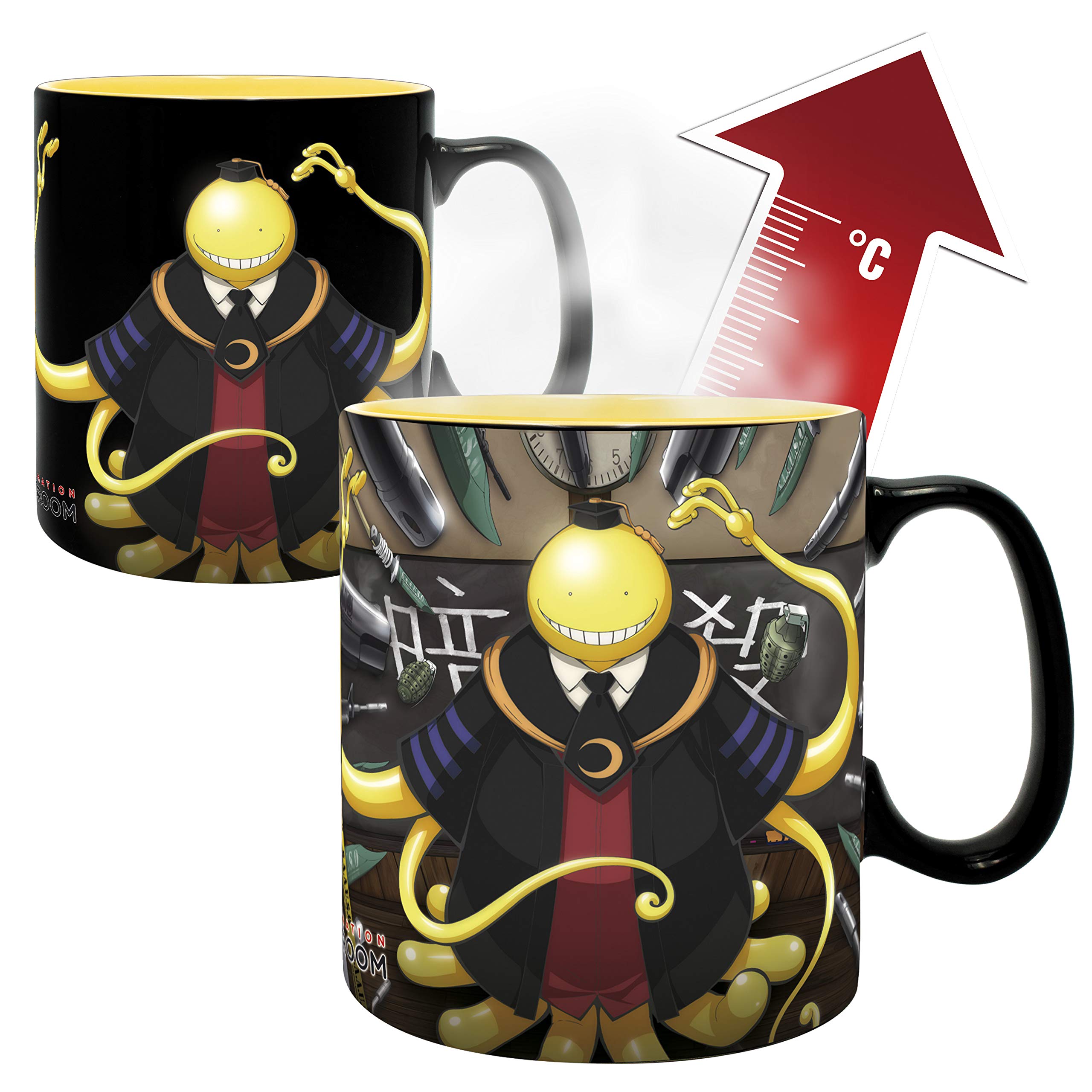 ABYstyle ASSASSINATION CLASSROOM – Koro – Thermo Responsive Mug 460 ml