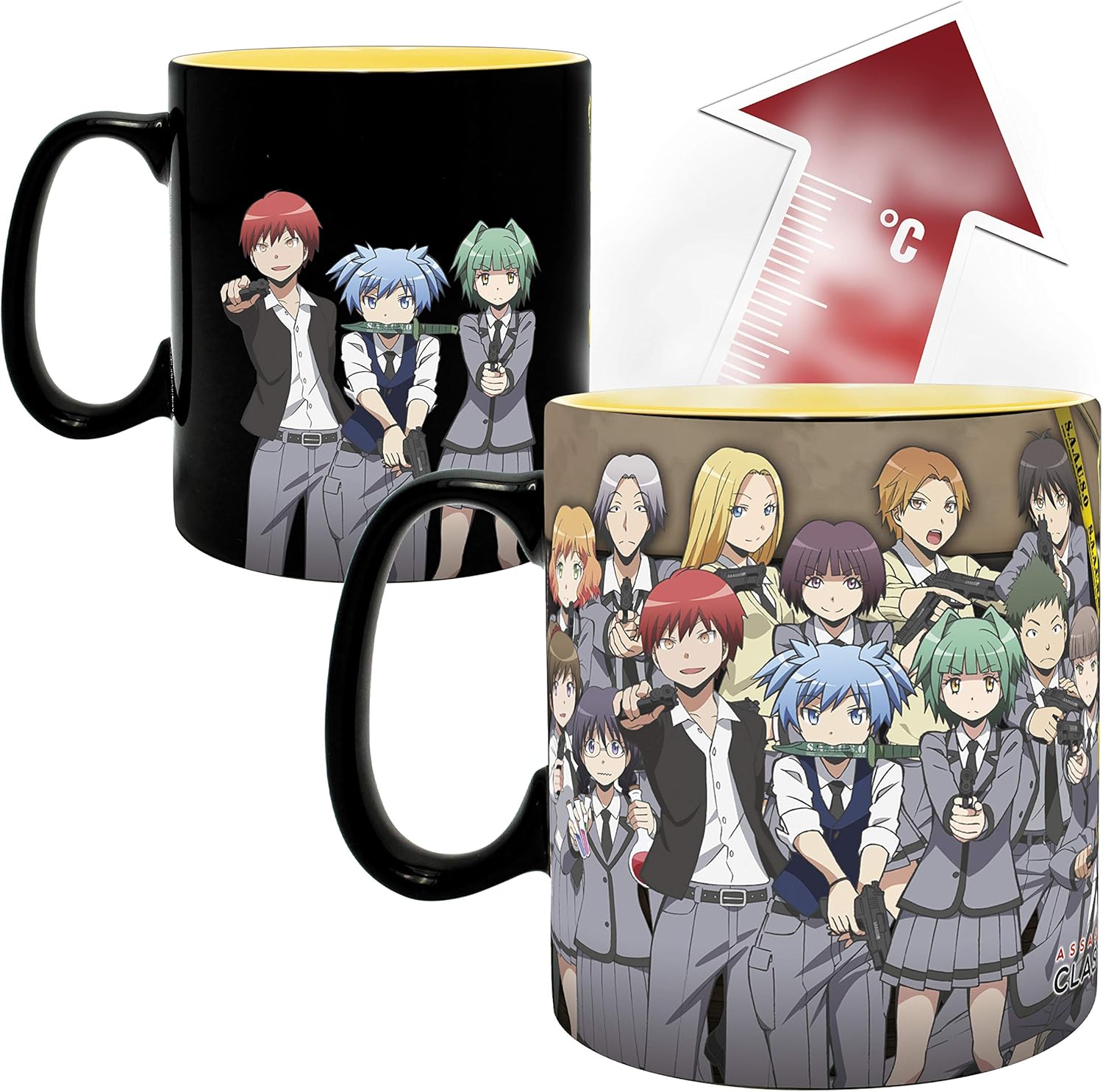 ABYstyle ASSASSINATION CLASSROOM – Koro – Thermo Responsive Mug 460 ml