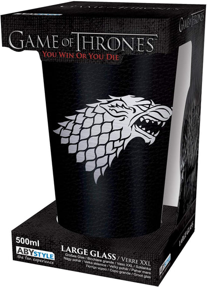 GAME OF THRONES - Glass XXL 400ml - Stark