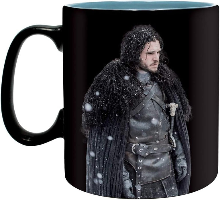 ABYstyle Abysse Corp_ABYMUG445 Game of Thrones-Mug Heat Change-460 Ml-Winter is Here-Box X2