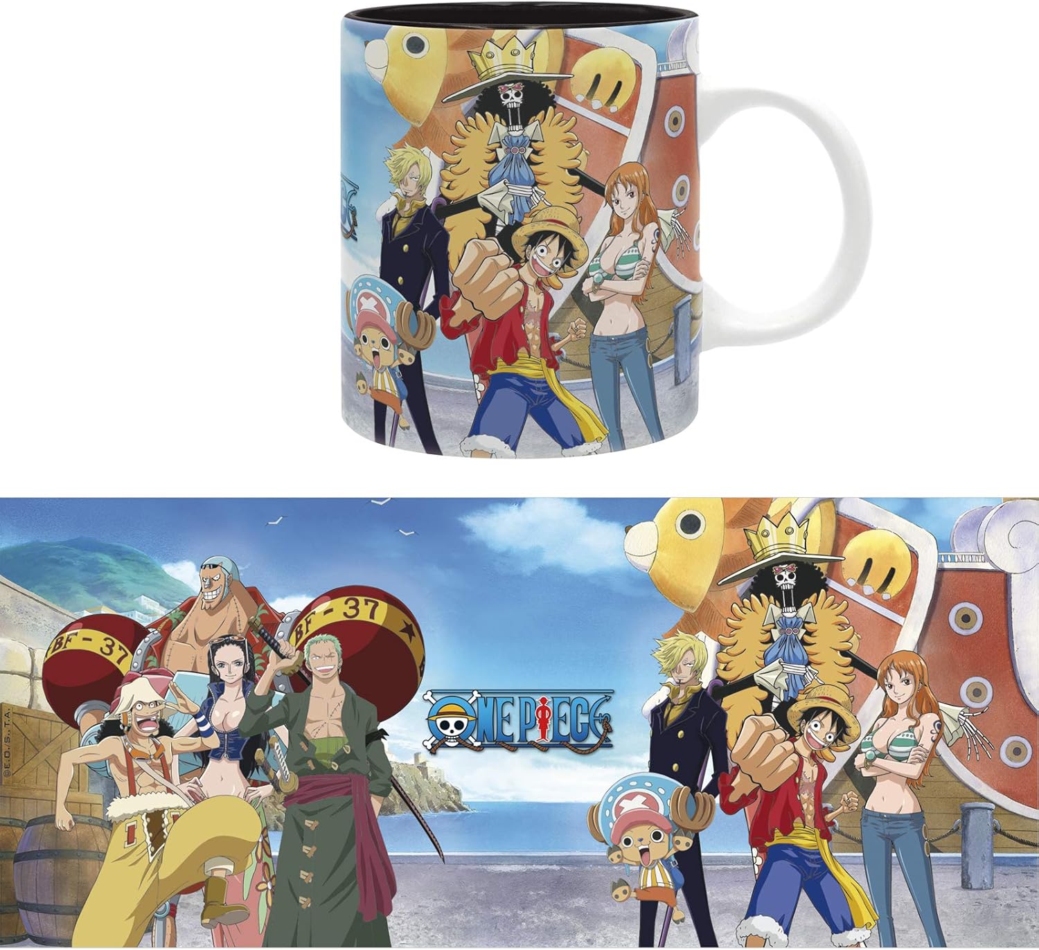 ABYstyle - One Piece - Mug - 320ml - Crew by Rufy