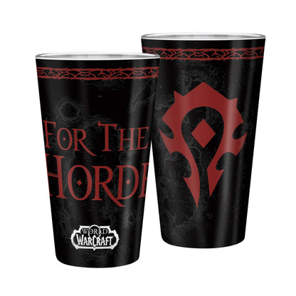 ABYstyle World of Warcraft Horde 400ml Glass