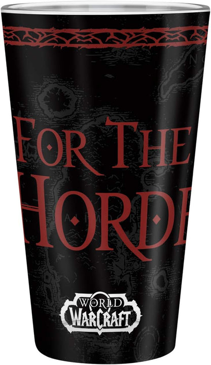 ABYstyle World of Warcraft Horde 400ml Glass