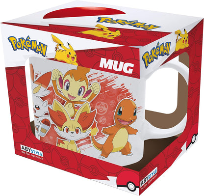 ABYSTYLE - Pokemon Mug Starters Fire White