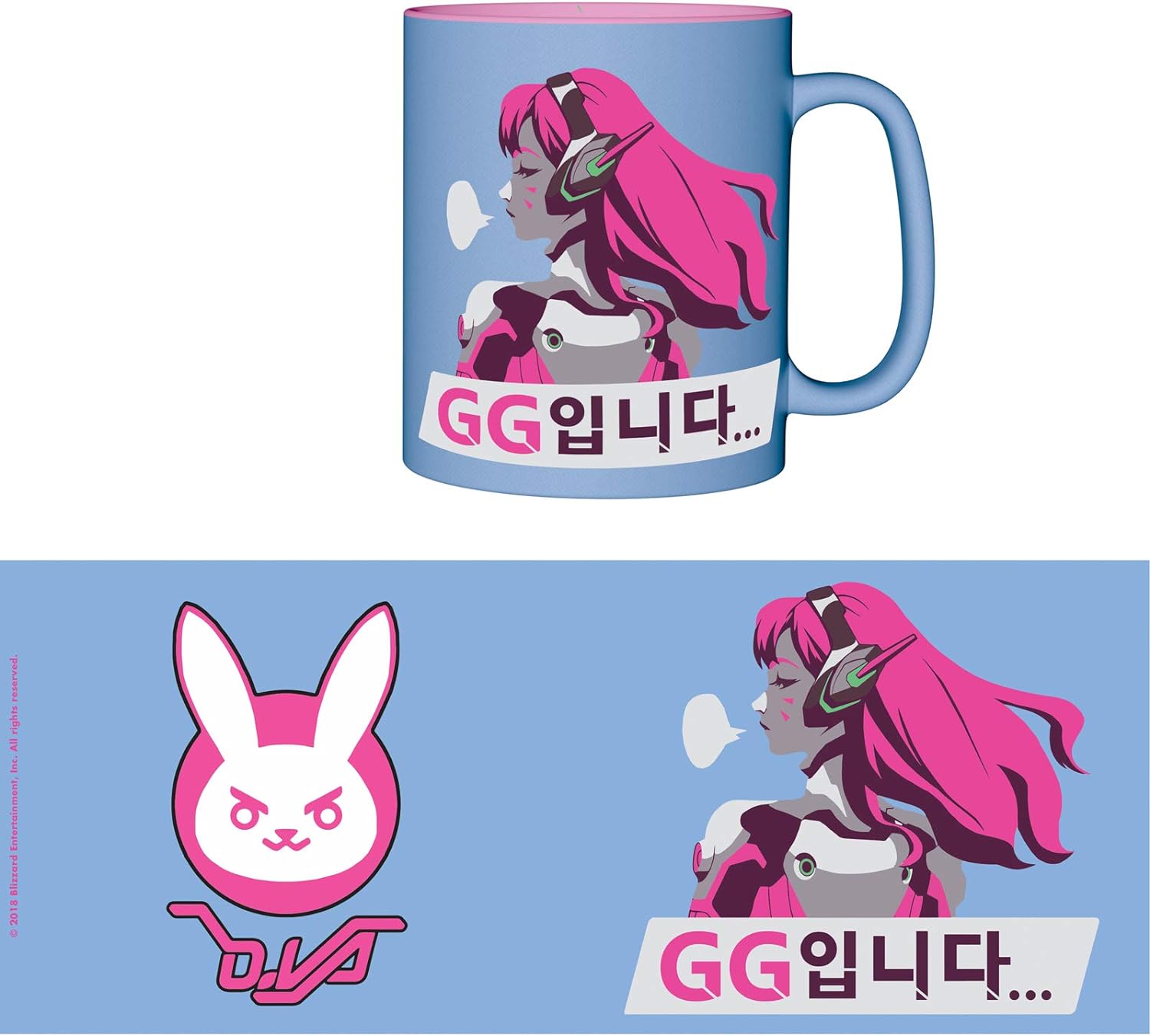 OVERWATCH - Mug 460 ml - D.VA