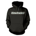 Plastichead Hawkwind Levitation Band Logo Pullover Hoodie L Black