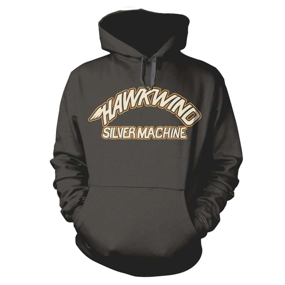 Plastichead Hawkwind Silver Machine Pullover Hoodie XXXL