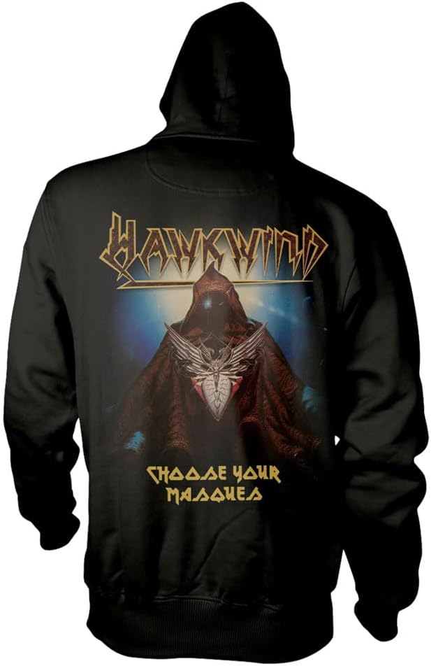 Hawkwind Choose Your Masques Pullover Hoodie XXXL Black