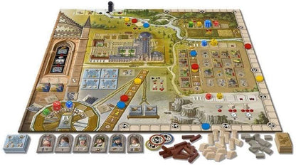 HUCH! Moesteiro Shine Strategy Game, for 2 to 4 Players, M