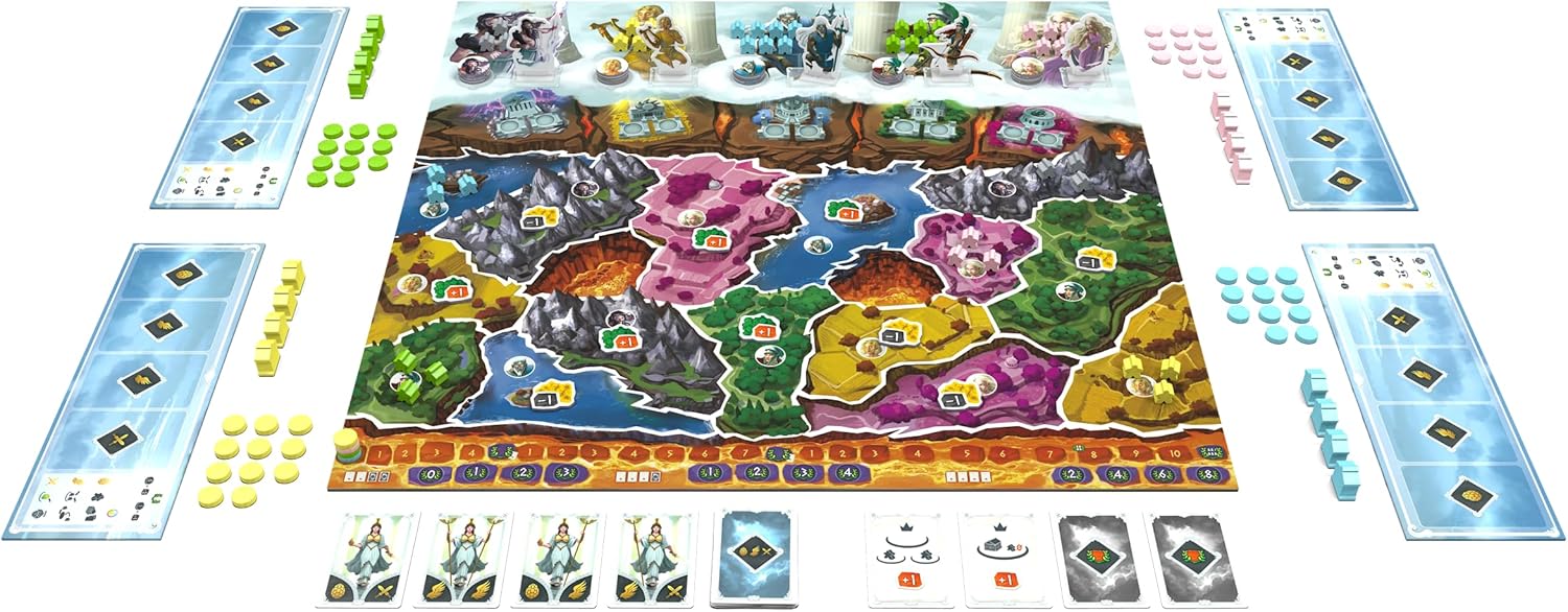 HUCH! Pythagoras Gods of Rome Family Game 10+