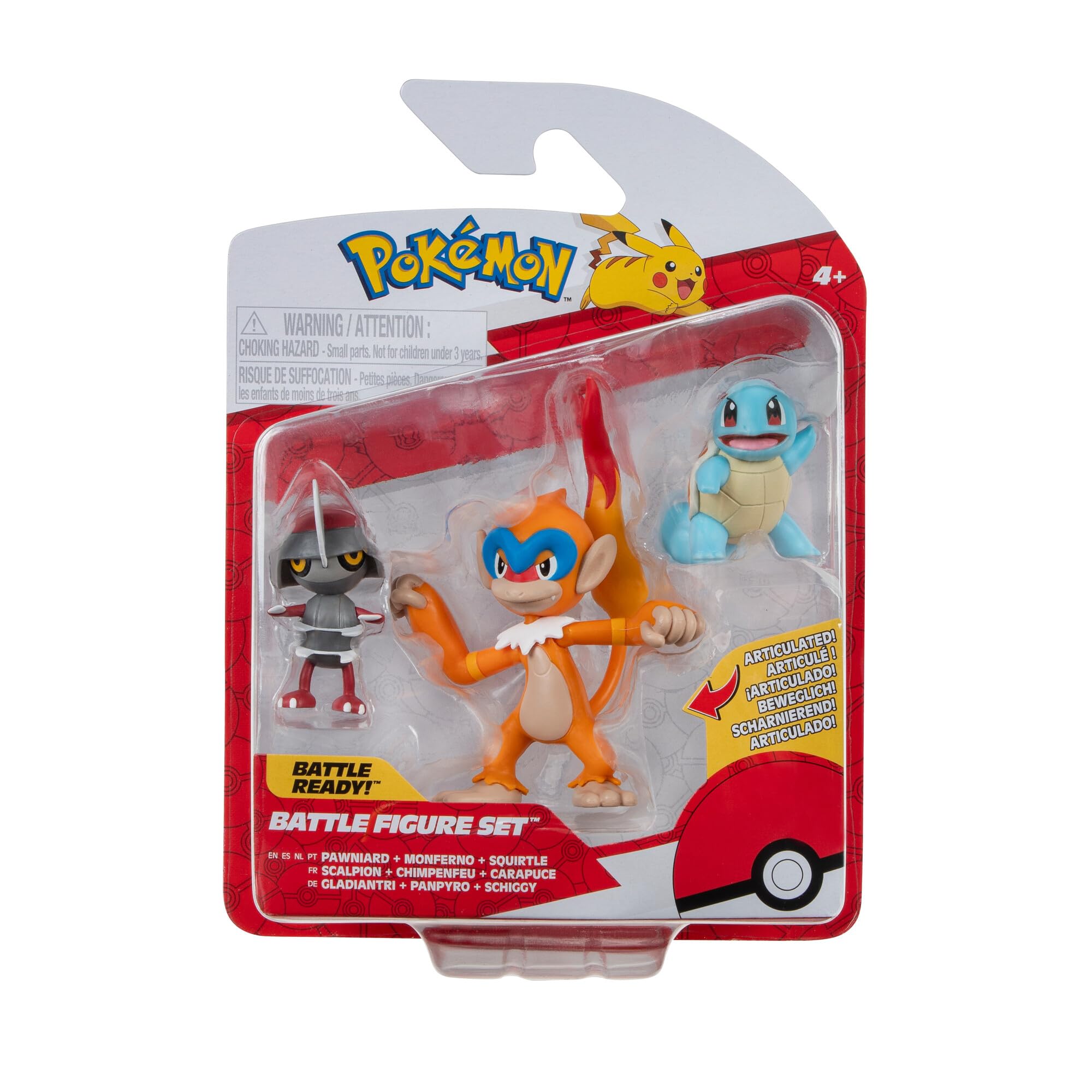 Pokémon PKW3058 Battle Figure Set
