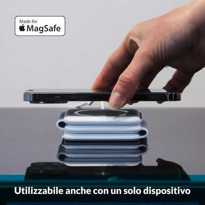 Tap 3In1 Compatibile Magsafe 15W Wh