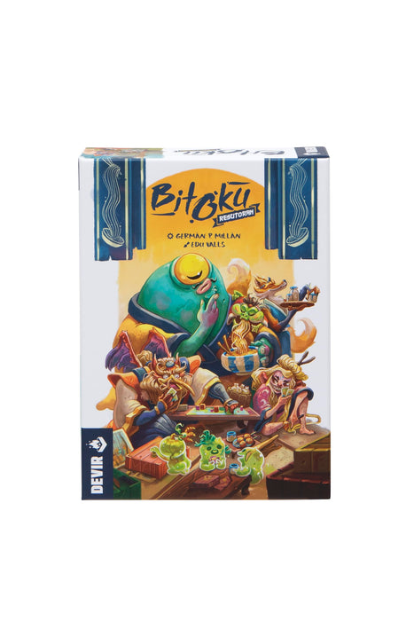 Devir - Bitoku: expansión Resutoran, Juego de Mesa, Juego de Mesa con Amigos de Estrategia, Nuevos Módulos y Variedad (BGBIRESE