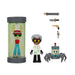 Murder Mystery 2: Research Facility Game Pack - Two 2.75-Inch Action Figures with Light-Up Lab Capsule, Accessories, and Exclusive Virtual Item Code