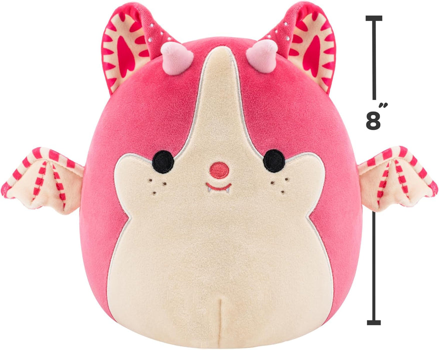 Jazwares Squishmallows peluche Strawberry Shortcake Bat Dragon 20 cm, JAZSQAM00006