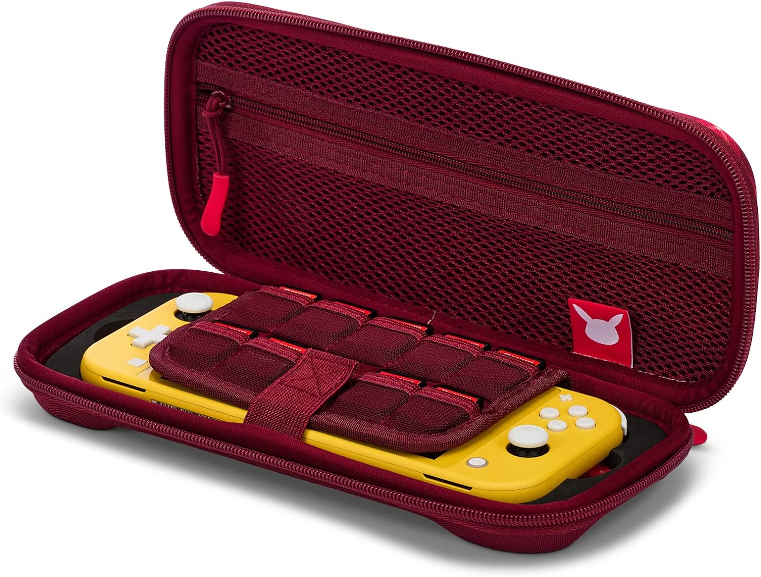 PowerA-beschermhoes voor Nintendo Switch OLED, Nintendo Switch en Nintendo Switch Lite - Pikachu Plaid - rood