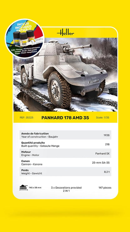Heller - 1/35 Starter KIT Panhard 178 (9/23) *
