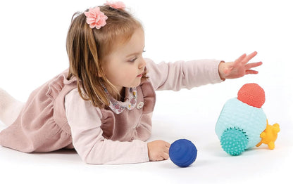 Ludi- Puzzle Pelotas de Juguete, Multicolor (130065