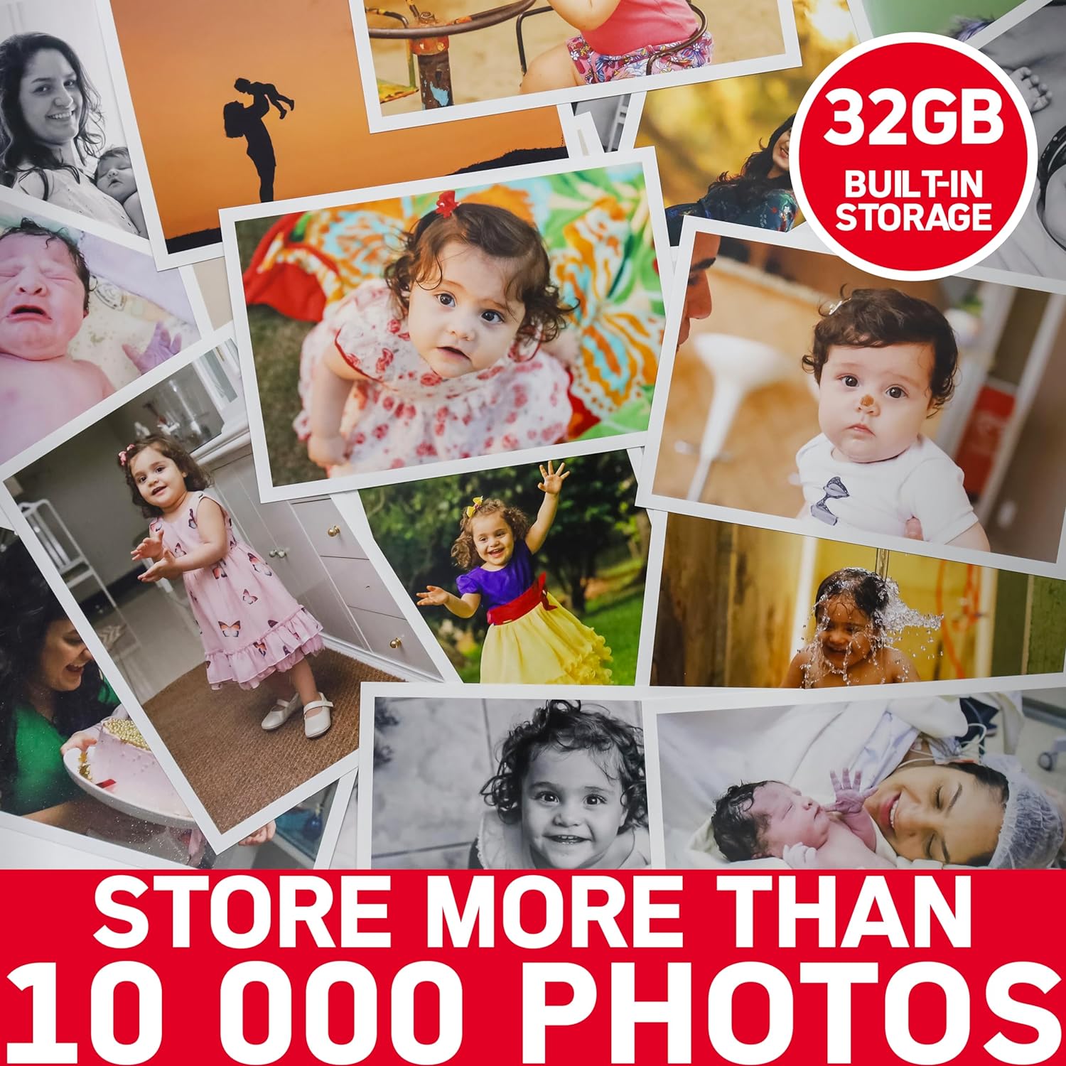 Agfa - Digital Photo Frame - Wifi Frameo
