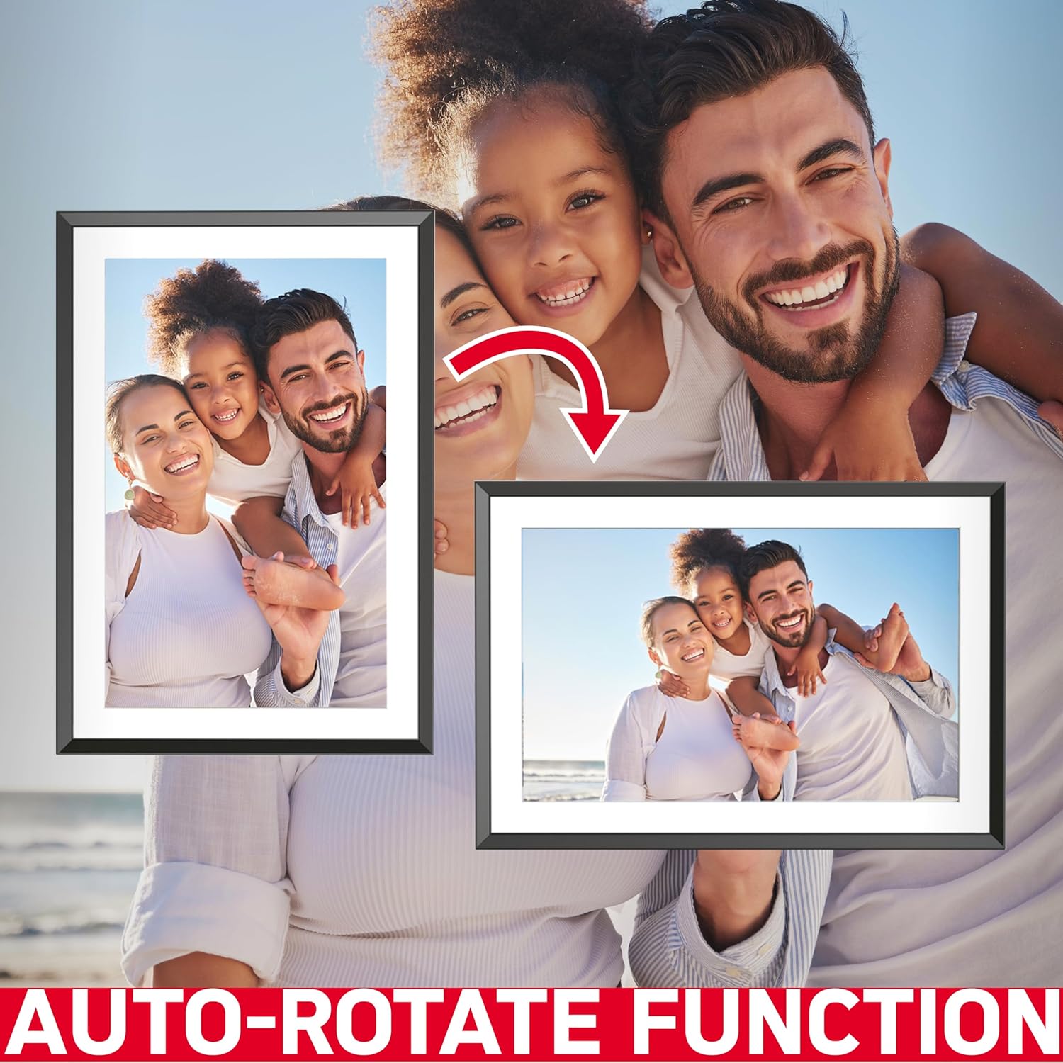 Agfa - Digital Photo Frame - Wifi Frameo