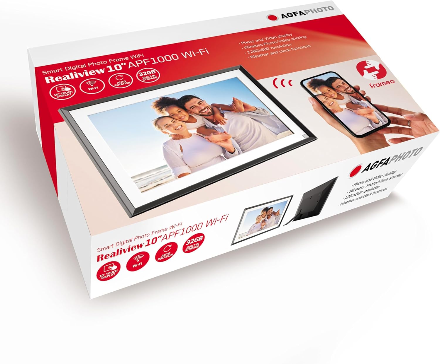 Agfa - Digital Photo Frame - Wifi Frameo
