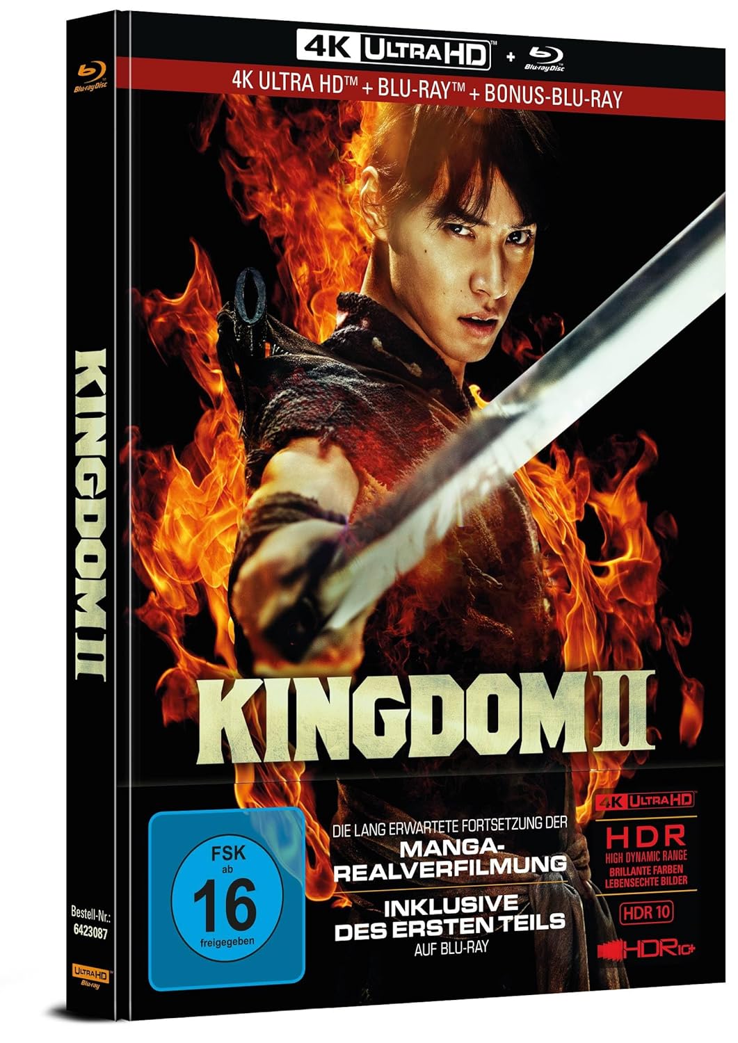 Kingdom 2 - Far and away - 3-Disc Limited Collector's Edition im Mediabook (4K Ultra HD) (+ Blu-ray) (+ Bonus-Blu-ray