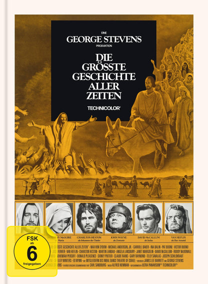 Die größte Geschichte aller Zeiten - 3-Disc Limited Collector's Edition im Mediabook (Blu-ray + DVD + Bonus-Blu-ray