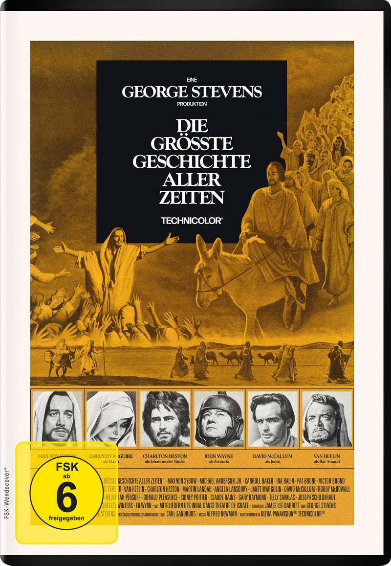 STEVENS, GEORGE / LEAN, DAVID / NEGULESCO, JEAN - DIE GROBTE GESCHICHTE ALLER ZEITEN