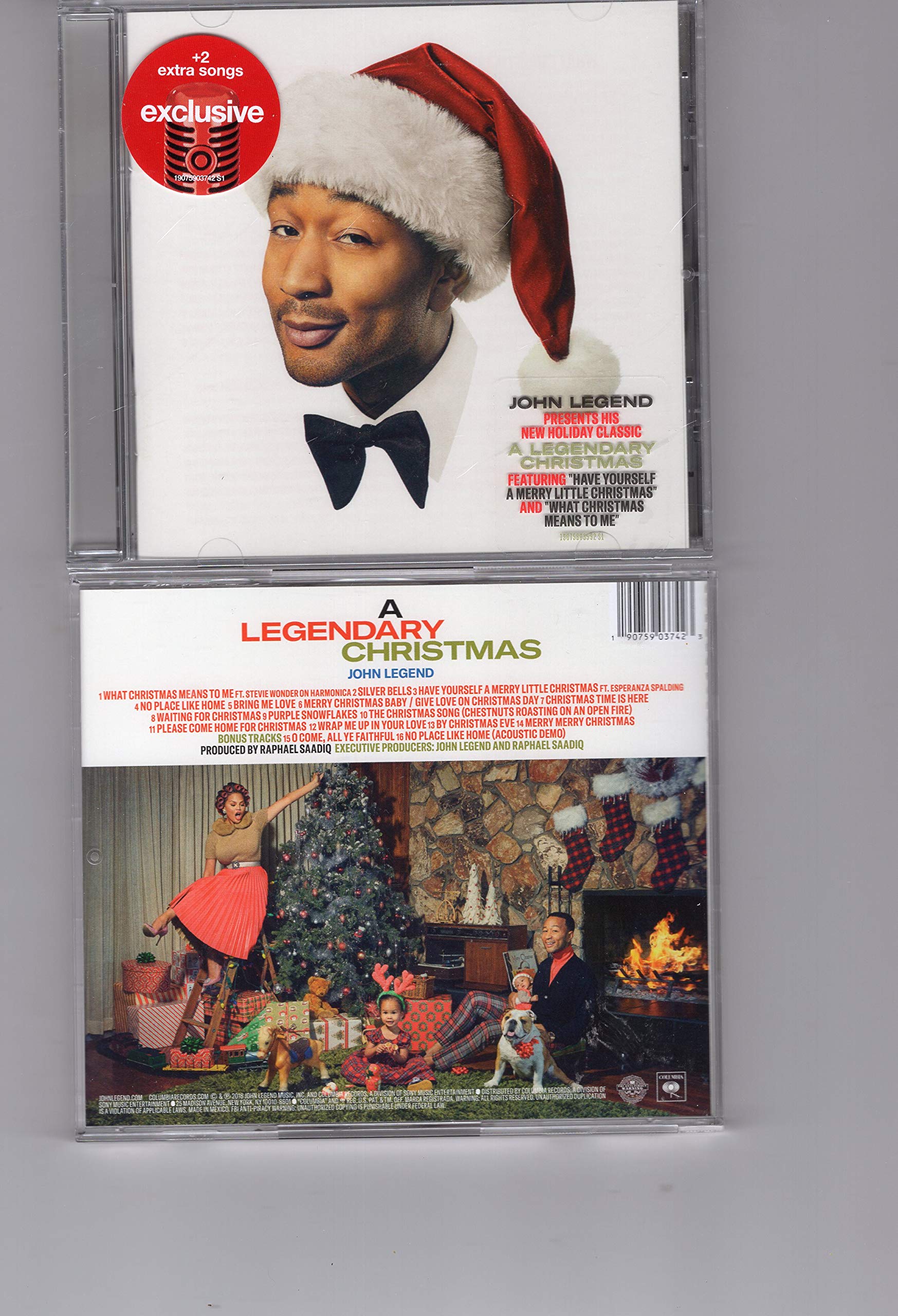 John Legend-A Legendary Christmas +2 Bonus Tracks