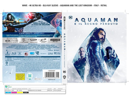 AQUAMAN E IL REGNO PERDUTO STEELBOOK 1 (4K Ultra HD + Blu-ray)