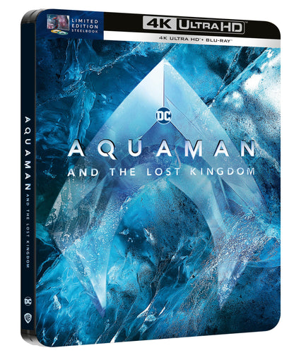 AQUAMAN E IL REGNO PERDUTO STEELBOOK 2 (4K Ultra HD + Blu-ray)