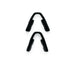 100% Speedcraft (SL/XS) / S2 / S3 / Glendale Replacement Nose Pad Kit - Black