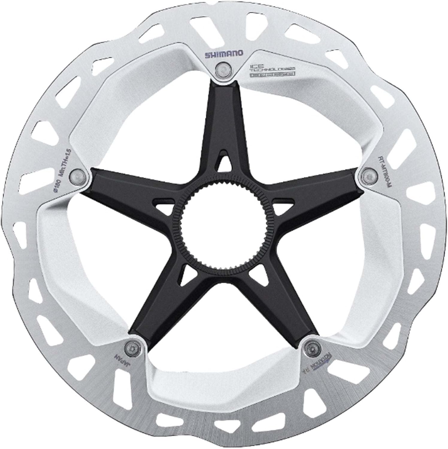 Shimano RT-MT800 disc rotor with external lockring, Ice Tech FREEZA, 140 mm