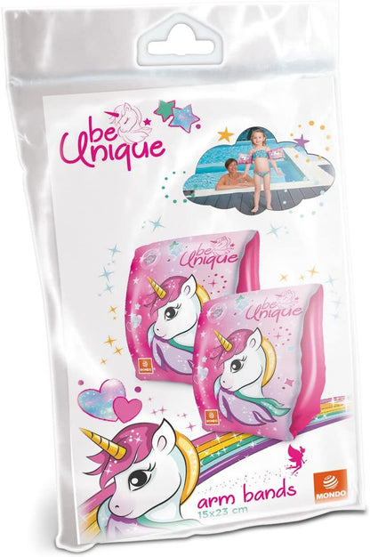Mondo Toys - UNICORN Arm Bands - Children's Safety Armrests - PVC Material - Suitable for children from 2 to 6 years with weight 6-20 kg - 16937