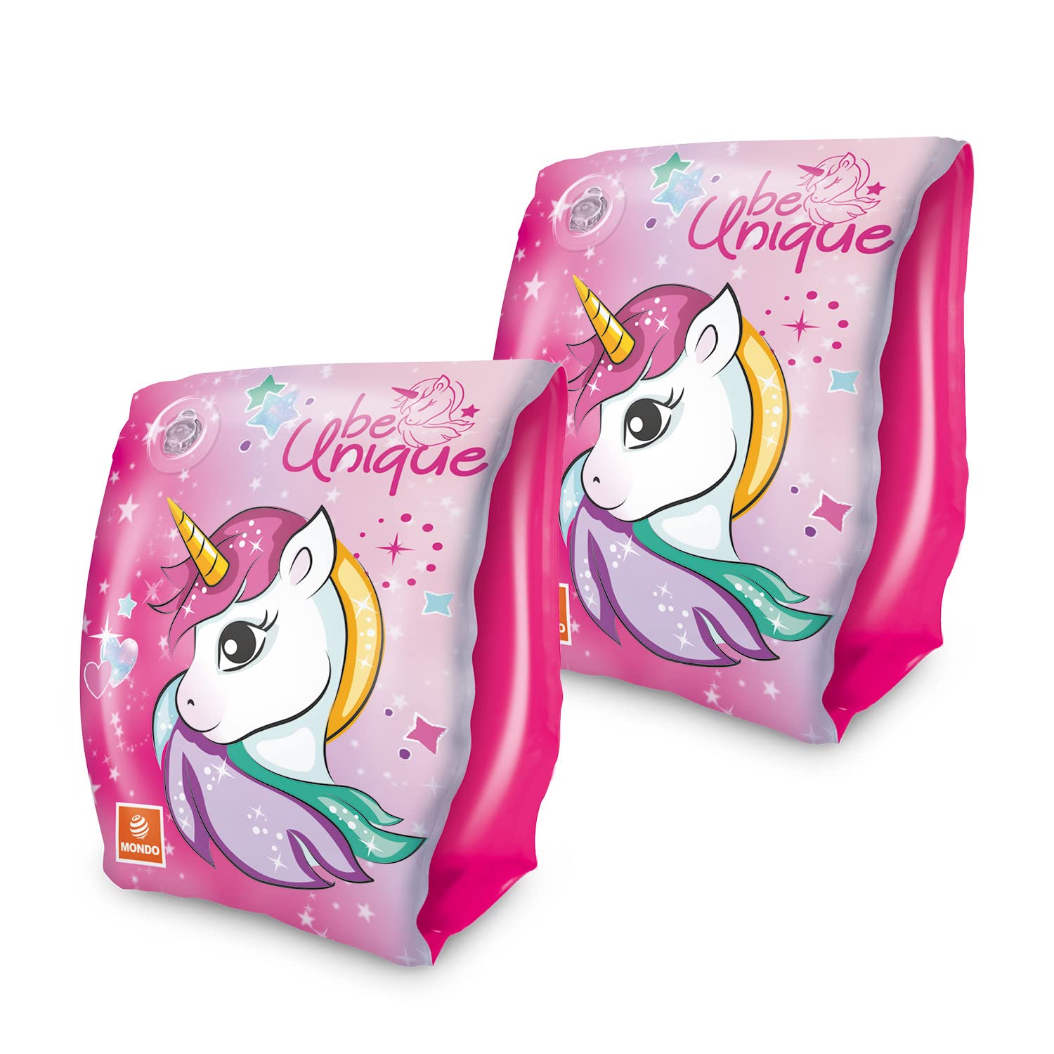 Mondo Toys - UNICORN Arm Bands - Children's Safety Armrests - PVC Material - Suitable for children from 2 to 6 years with weight 6-20 kg - 16937