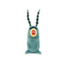 Youtooz Plankton Sitting Plush 9" Inch, Spongebob Official Licensed Plankton Stuffed Plushie, Plankton The Chum Bucket from Spongebob Squarepants