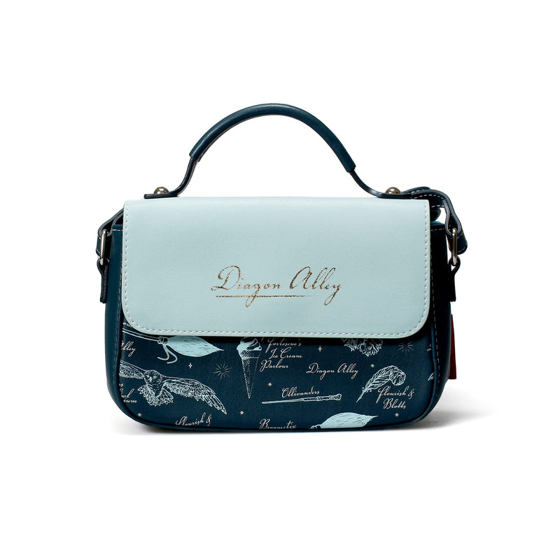 Harry Potter Half Moon Bay Satchel Bag - Diagon Alley Bags - House Pride - School Bag