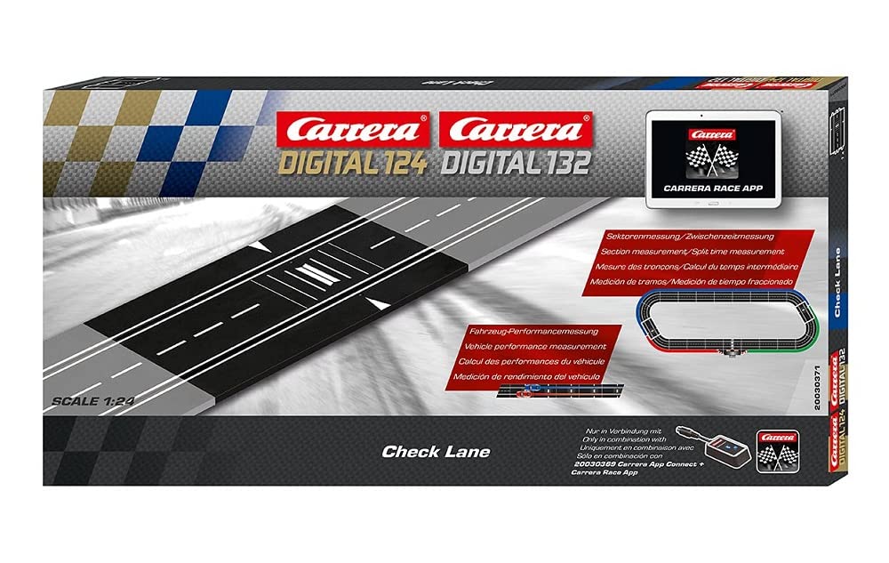 Carrera DIGITAL 132 & DIGITAL 124 Check Lane 20030371 Uitbreidingsartikel