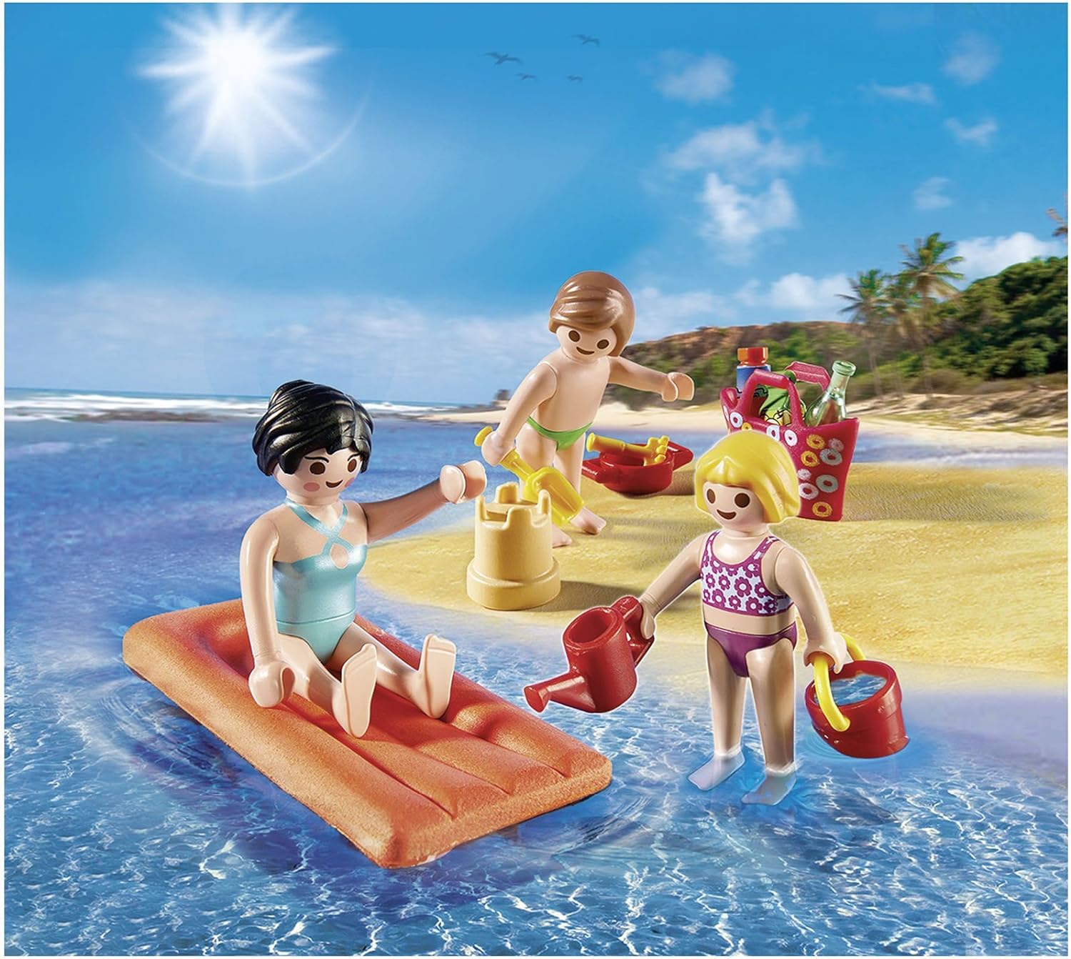 Playmobil Summer Fun at The Beach Gift Egg Playset
